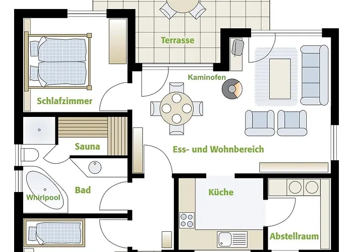 בית נופש Seeschwalbe 98 *